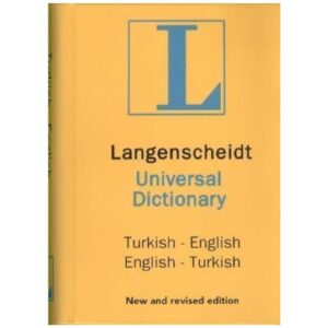 Langenscheidt İngilizce Türkçe Cep Sözlüğü